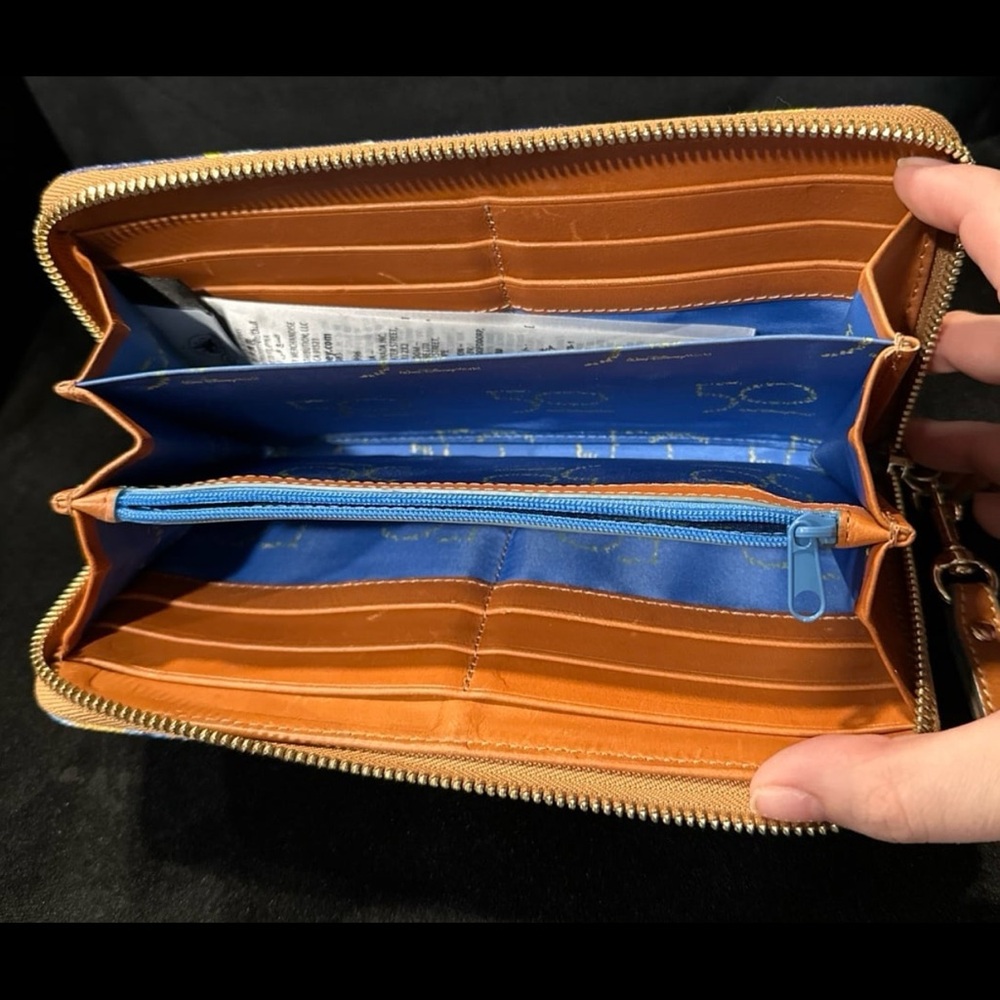 Walt Disney World 50th Anniversary Dooney & Bourke Wristlet Wallet - Picture 4 of 7